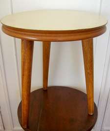 SIDE TABLE.  TOP IS MELAMINE.