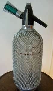 VINTAGE SODA SYPHON. LARGE.