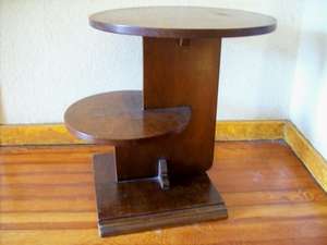 VINTAGE CORNER TABLE. B U Y E R  C O L L E C T S.