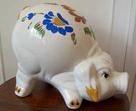 MONEY PIG.   LARGE.  Please read write up....