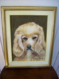 OIL PAINTING ON BOARD.  CARMEN NAUDE 1999.
