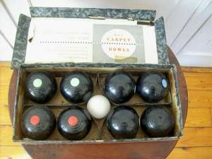 CARPET BOWLS