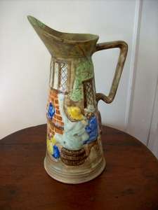 BURSLEM JUG. H.G. WOOD. ENGLAND.
