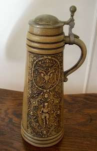 VINTAGE W. GERMANY BEER MUG. H; 280mm