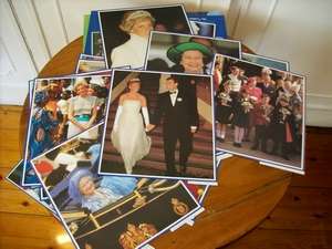 THE ROYAL COLLECTION SET OF PRINTS