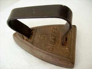 OLD IRON.  GIRAFFE.  NO 5.