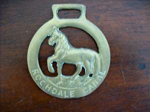 HORSE BRASS - ROCHDALE CANAL.