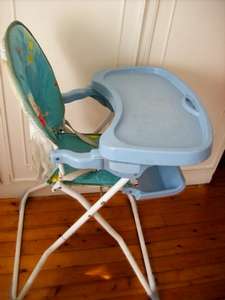 CHILDS HIGH CHAIR METAL ( buyer collects)