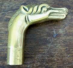 BRASS WALKING STICK HEAD