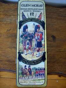 GLEN MORAY WHISKY TIN