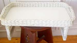 T.V./BED TRAY.  WICKER.