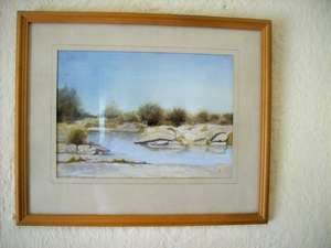 WATERCOLOUR.  SIGNED.  P.D. COBB.
