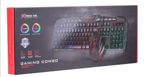 Xtrikeme Gaming Keyboard and Mouse Combo