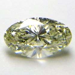 100% Natural Certified Diamond - Oval Shape 1.541 crts N VS2