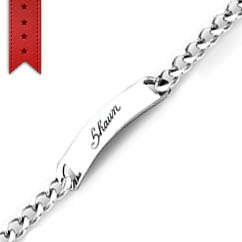 Stainless Steel ID Bracelet, FREE Engraving