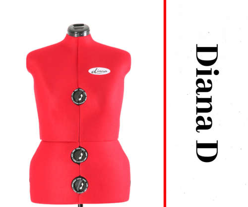 Adjustable Dressmaker Dolls / Sewing Dummies / Mannequins Diana D - XLarge
