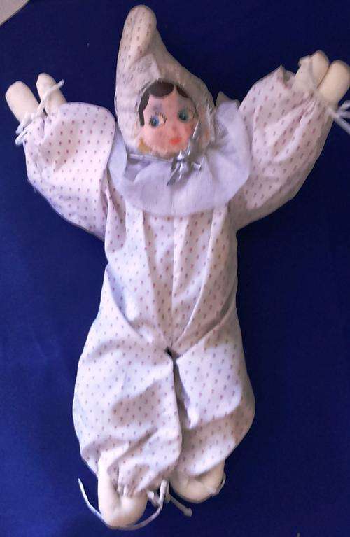 54cm soft toy with painted face