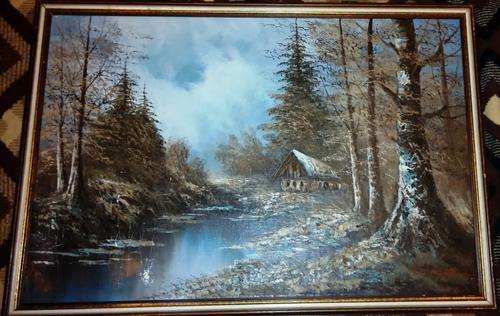 Framed L.Lipman Acrylic 900 x 600