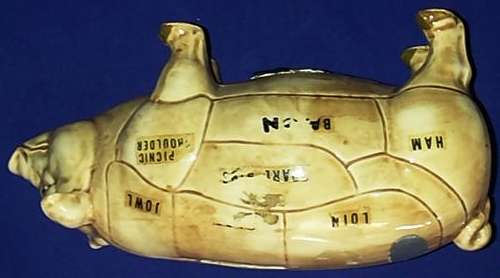 Vintage Ceramic Money Box Pig