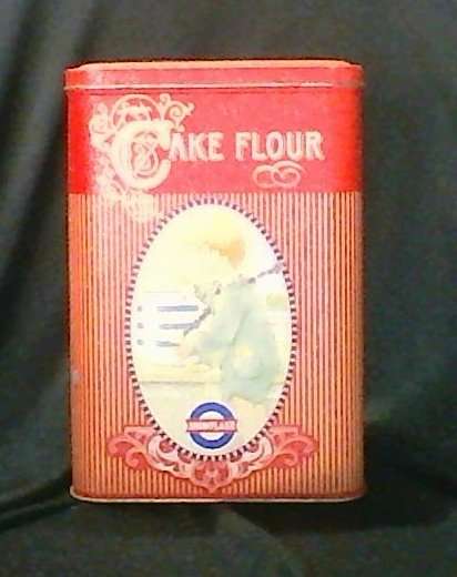 Snow Flake Cake Flour Tin