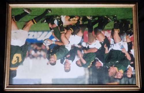 For All The Huge Rugby Fans This Collection Is Just For You !! 1 Bid For All 7 Framed Prints