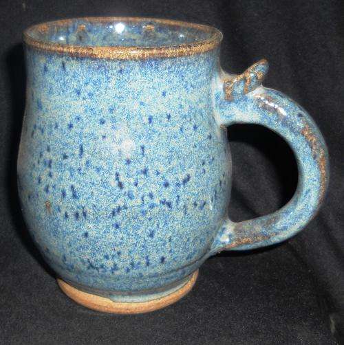 Nice Blue Pottery Cup