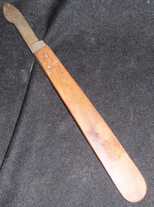 Old Clay Carving Utensil