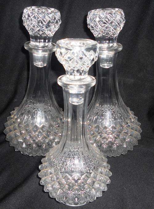 Glass Decanters Set