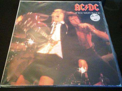 AC/DC If You Want Blood Atlantic K 50 532 Germany 1978
