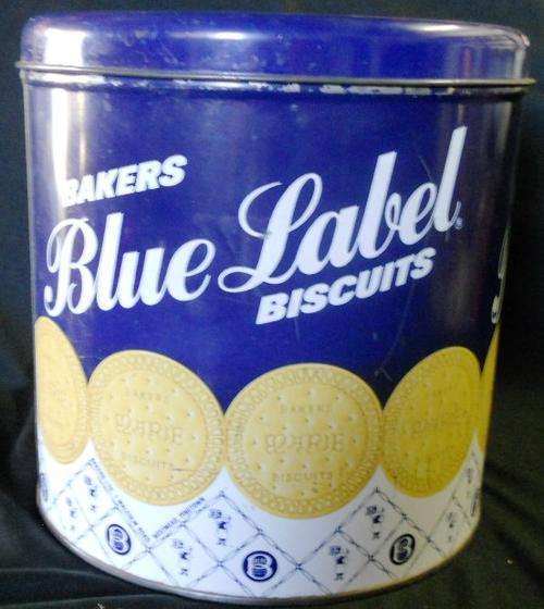 Blue Label Marie Bicuits Tin