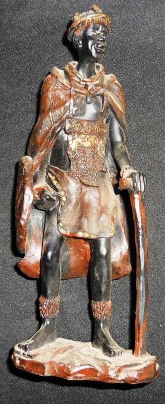 African  Man Statue