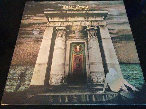 Judas Priest Sin After Sin CBS 32005 Holland 1977 Sleeve VG LP VG