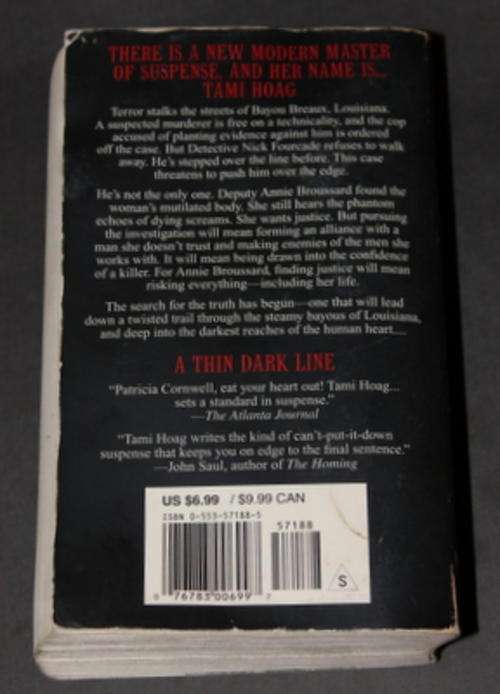 Tami Hoag - A Thin Dark Line