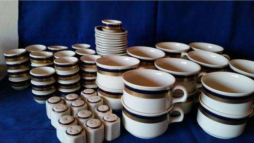 Huguenot Royale SAA/SAL crockery - 97 pieces