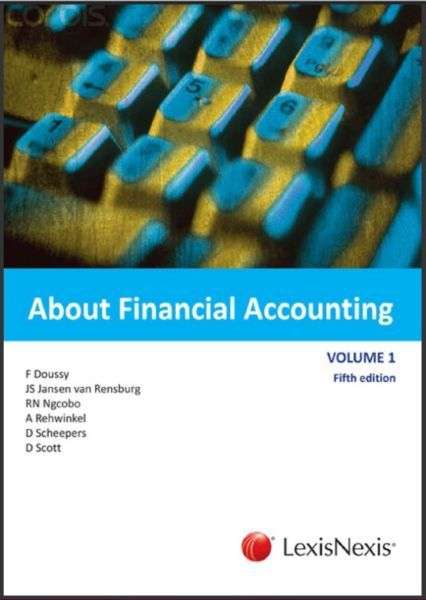 About Financial Accounting, Volume 1, 5th Edition, 2014