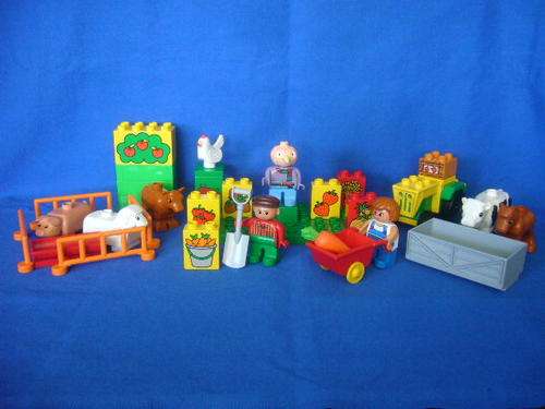 Children's Lego / Duplo Farm and Tractor Set