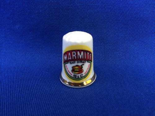 Bone China Thimble - Marmite