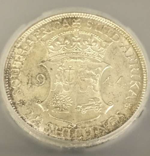 1944 2.5 Shilling (Half Crown) SANGS AU 50