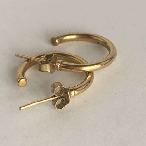 9ct Yellow Gold Ladies Earrings