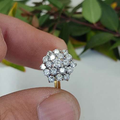 Diamond Cluster Ring #1021