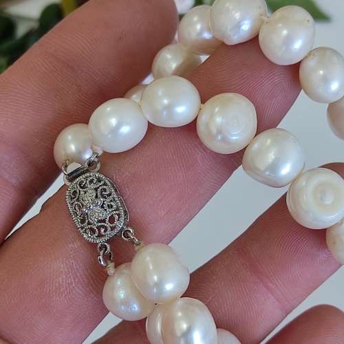 Cultured Pearls Double Bracelet #1047
