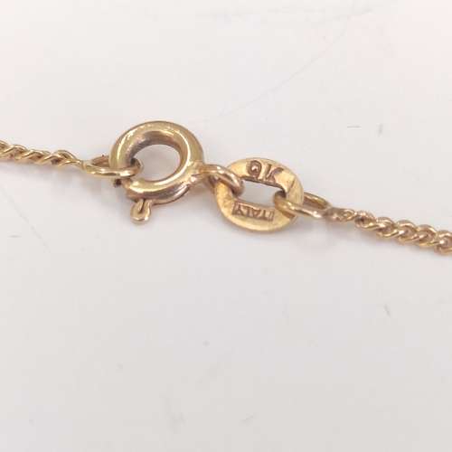 Yellow Gold Necklace #1104
