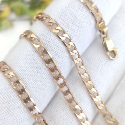 Browns Yellow Gold Necklace #1107