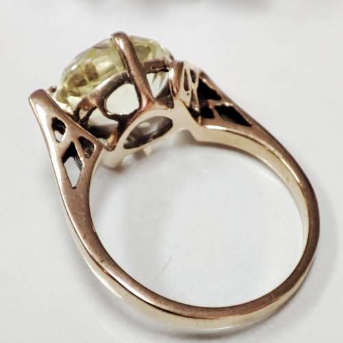 Vintage Style Gold Ring #1118