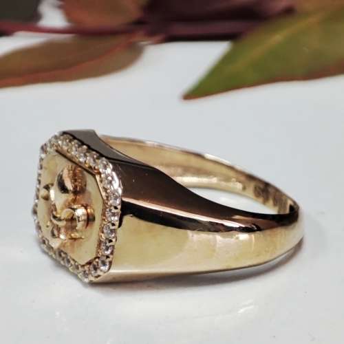 14kt Yellow Gold Ladies Ring #1134