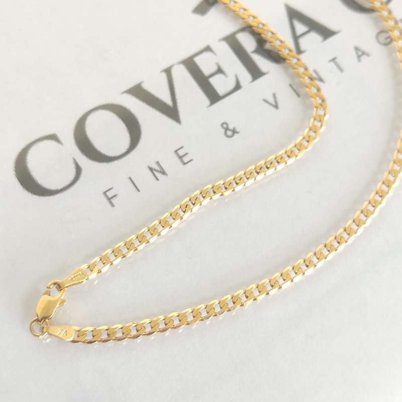 Solid Gold Necklace #cc007