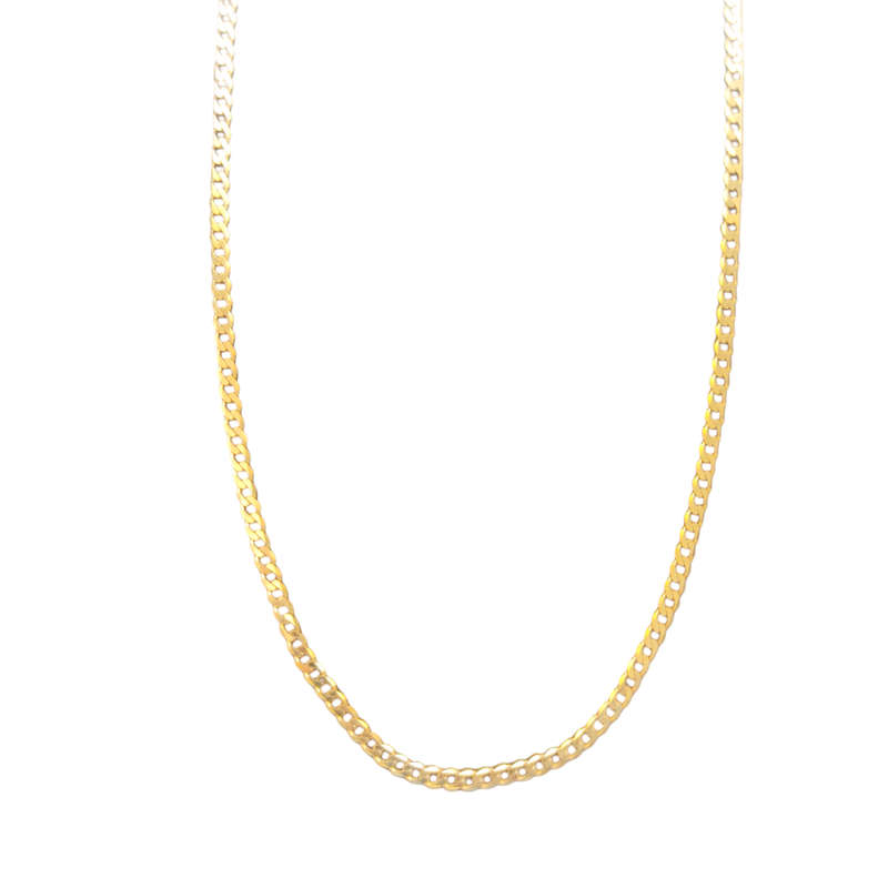 Solid Gold Necklace #cc007