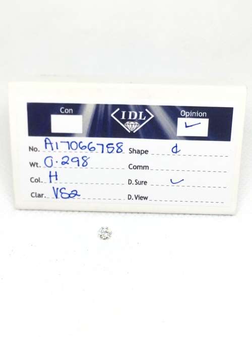 0.298ct Diamond H VS2