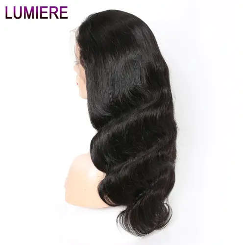Brazilian Body Wave Remy Lace Front Human Hair with Baby Hair and Natural Hairline