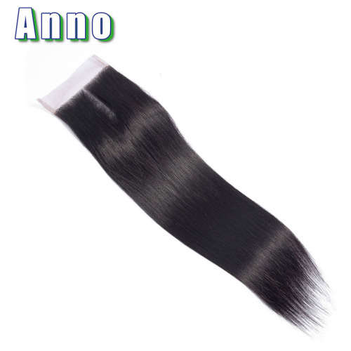 Brazilian Straight Hair Bundles With Closure (16, 16, 16 with 14 closure)